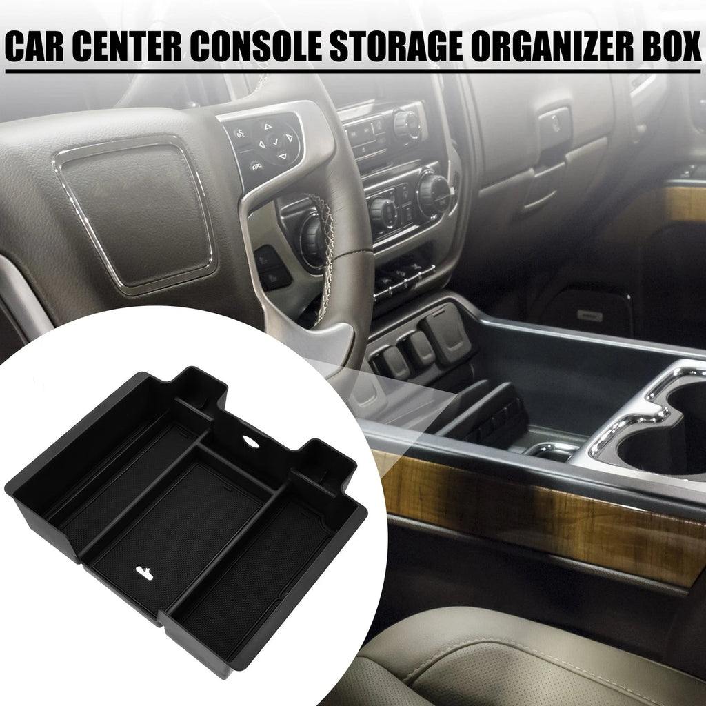 Center Console Tray Panels Organizer Box for Chevy Silverado (Full Size) 723115701548