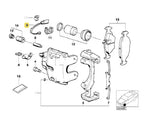 Front Disc Brake Pad Wear Sensor for BMW E28 535is E32 750iL (1982–1994)
