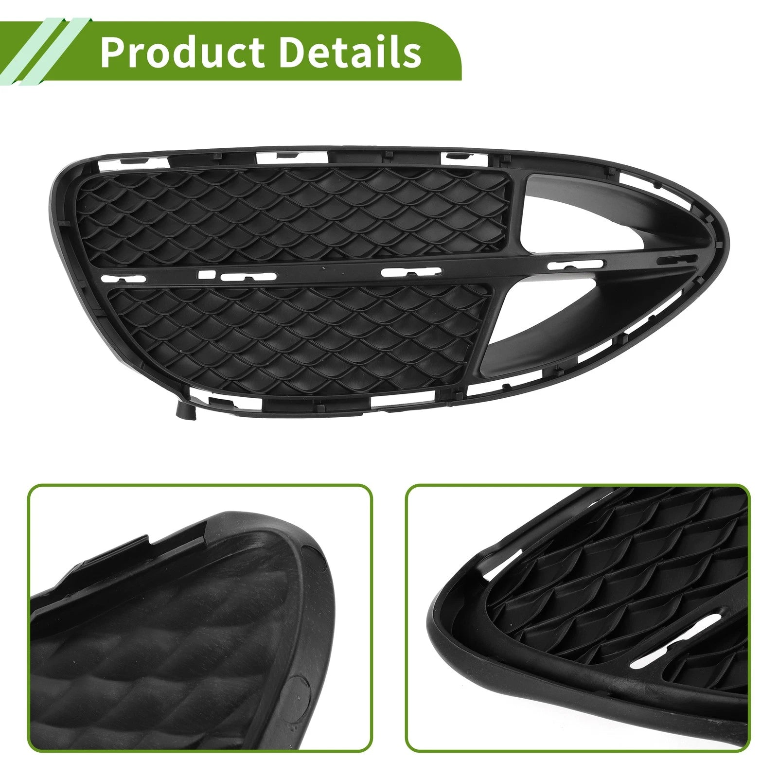1 Pc Fog Light Grill for Mercedes Benz W212 (2014–2016) No. 2128851922