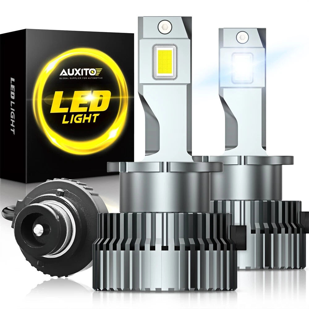 AUXITO LED Headlight Bulb D2S D2R for HID Conversion Kit (40000LM)