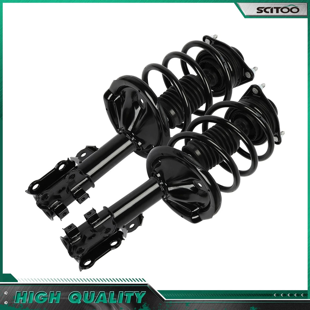 Front Complete Struts Shocks Coil Springs Assembly for Kia Forte (2010–2013)