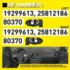 Set of 2 Inside Door Handles for Chevrolet HHR (2006â2011)