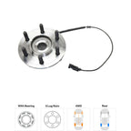 Set of 2 Wheel Hubs for Ford Expedition