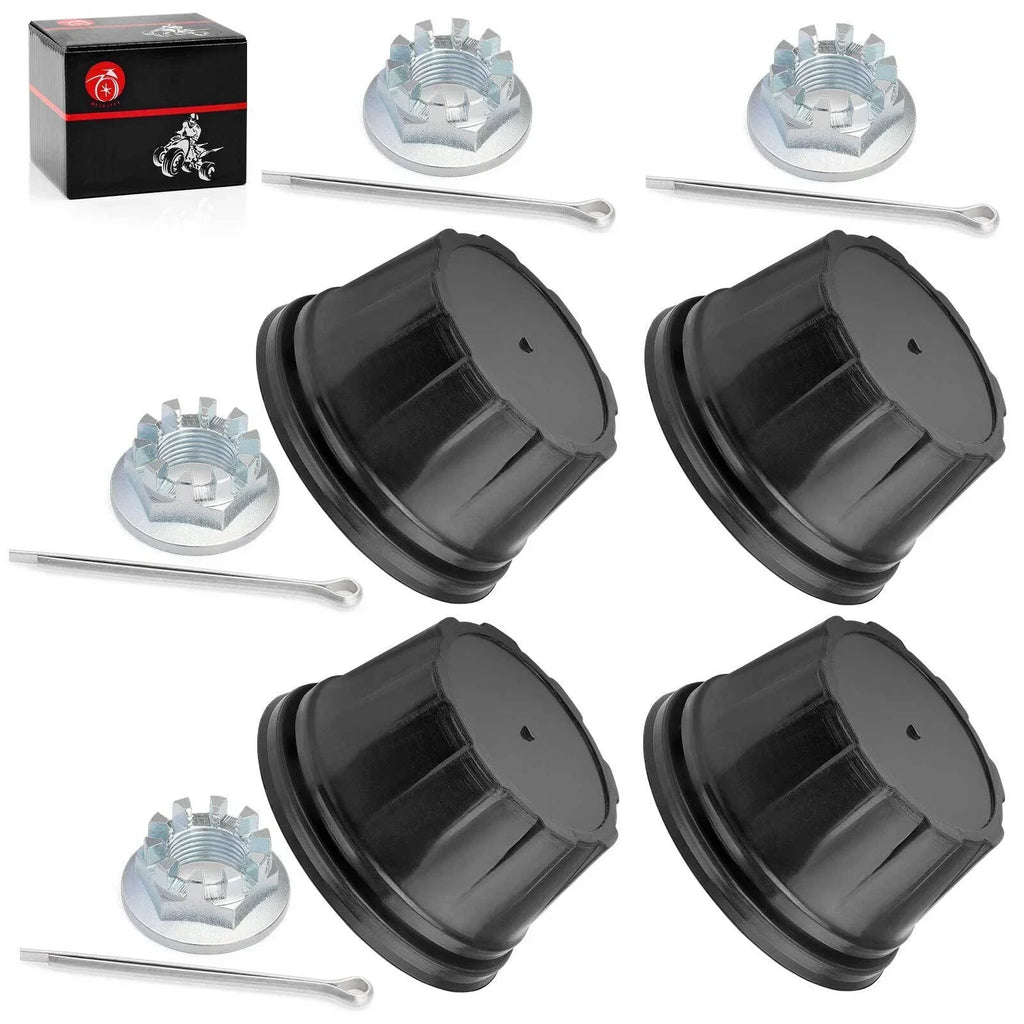 Front & Rear Wheel Center Cap & Nut for Honda TRX200 TRX200D (1990–1997)
