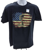 Replacement Black T-Shirt with Shelby Cobra Emblem for Men and Women (Unisex)