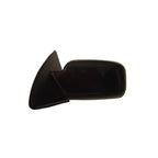 Replacement Smooth Driver Side Power Door Mirror w/Heated Glass w/o Puddle Light