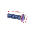 16PCS Steering Wheel Screw Kit for Upgrade Neo Chrome Round Head