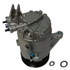 AC Compressor w/6 Groove Pulley for Chevy Malibu Pontiac Saturn Aura (2007–2010) 97273