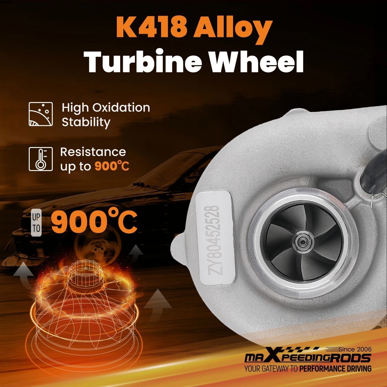 Turbo GT15 T15 for Universal Small Engine (100-225+ HP) .42 AR Compressor