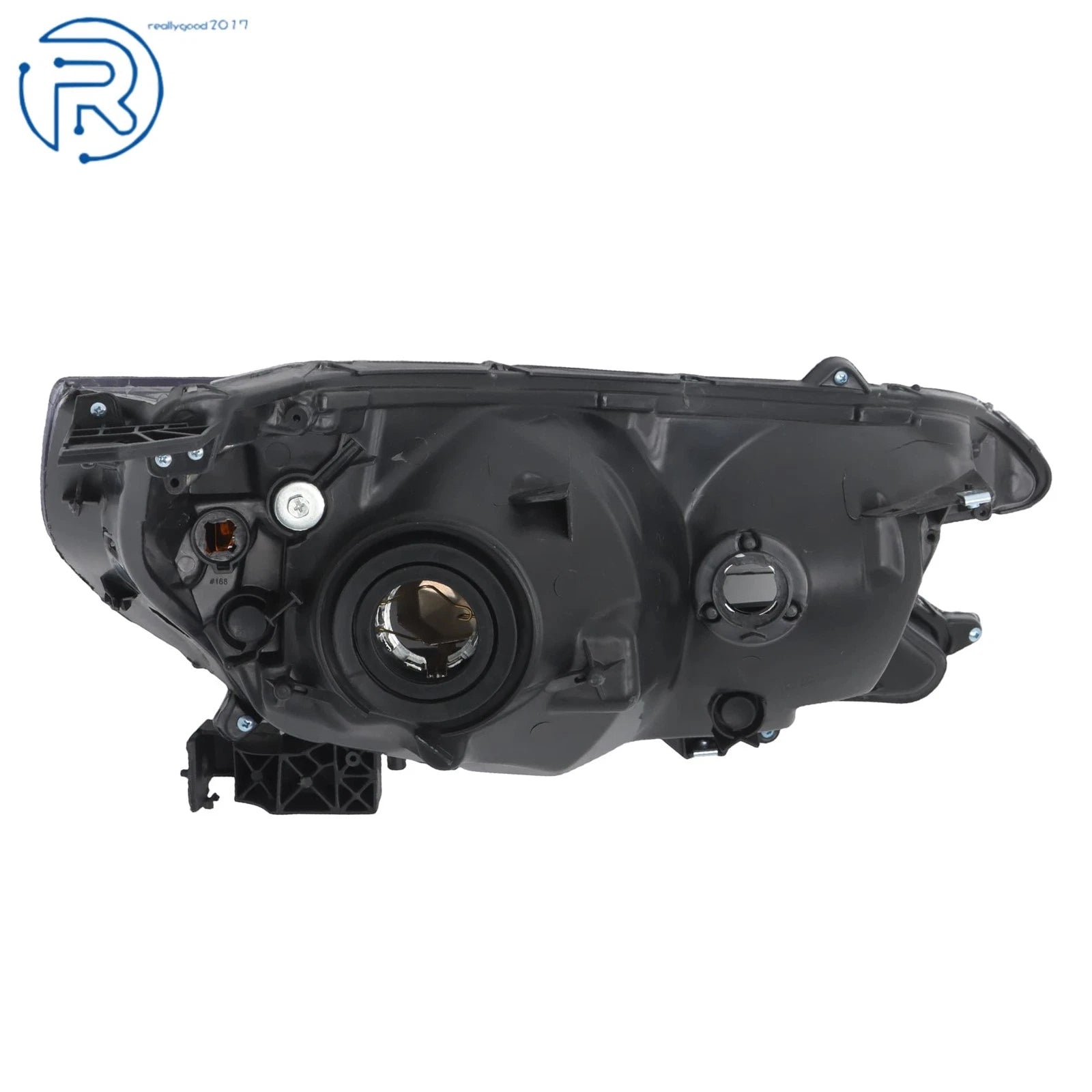 Halogen Headlamp for Honda CR-V (2012-2014) Left Driver Side Black Clear
