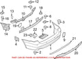 Rear Bumper Tow Hook Cover for BMW 3-Series E92 E93 (2007–2013)