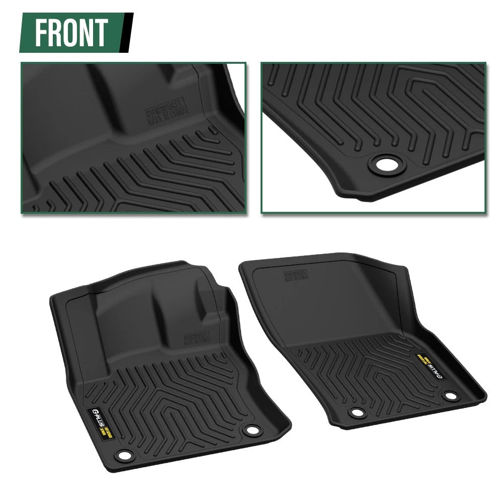 All Weather TPE Floor Mats for Volkswagen Tiguan (2018–2023)