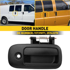Rear Passenger Side Exterior Door Handle for Chevy Express GMC (1996–2009)