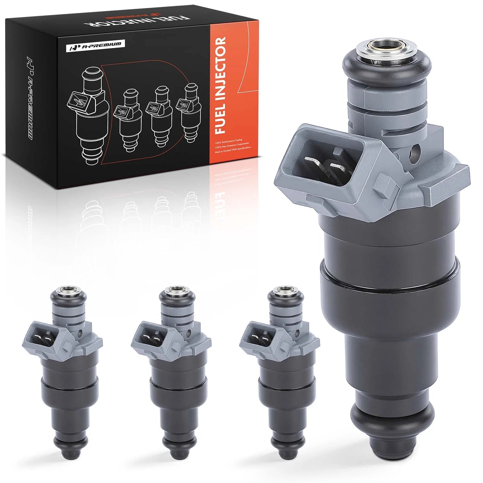Set of 4 Fuel Injectors for Jeep Cherokee Wrangler TJ (1997–2006)