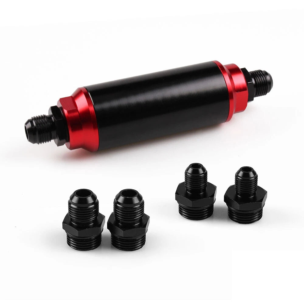 Inline Fuel Filter for Turbo Applications (6AN, 8AN, 10AN)
