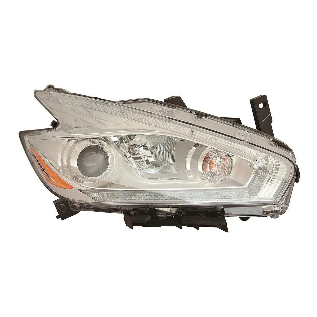 Replacement Passenger Side Halogen Headlight Assembly w/o LED
