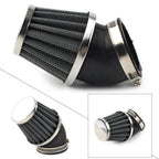 50mm Cold Air Intake Filter Cleaner for Universal Scooter ATV Pit Dirt