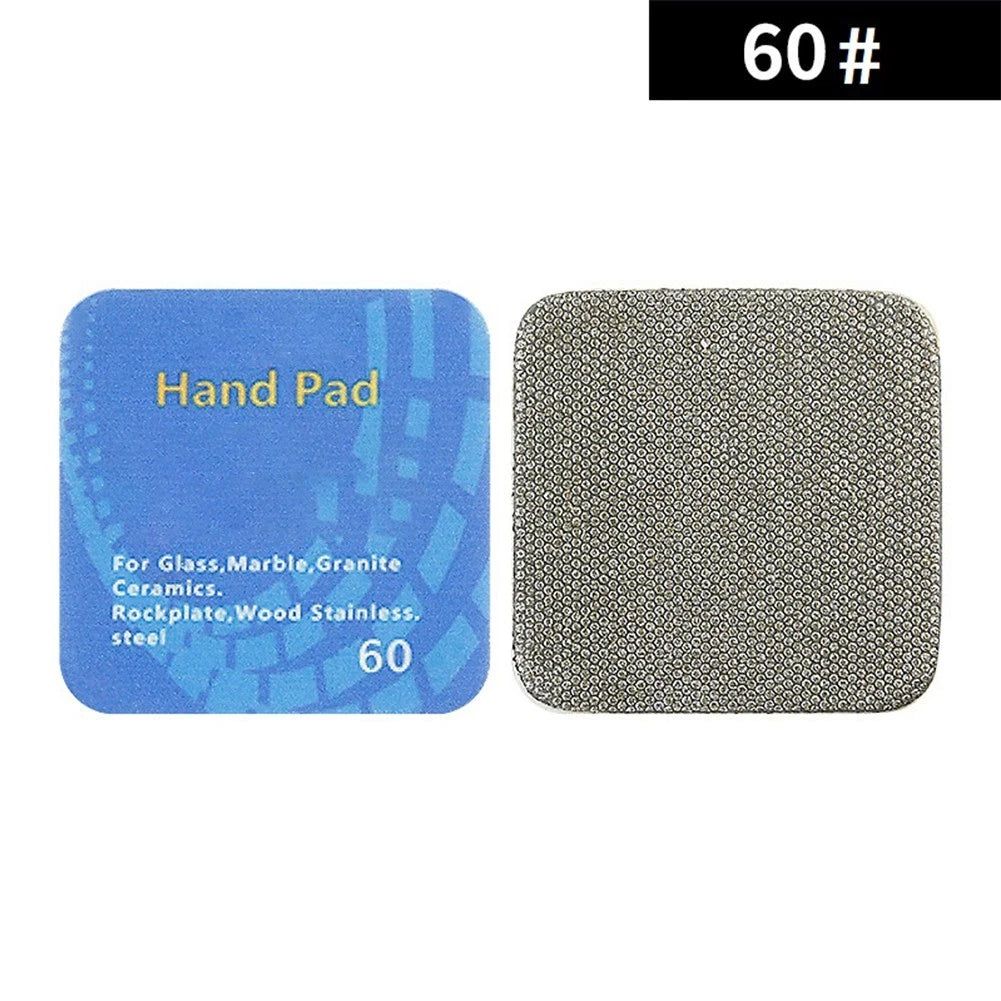 Set of 4 Emery Hand Polishing Pads 60# 100# 200# 400# Grit for Automotive