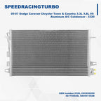 A/C Condenser 3320 for Chrysler Town & Country Grand Caravan (2005–2007)