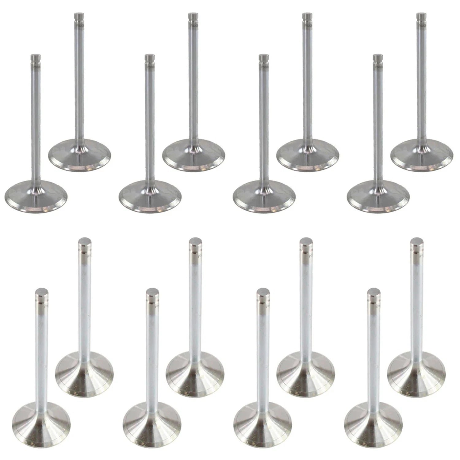 Set of 16 Intake & Exhaust Valves Kit for Silverado Sierra 2500HD 3500HD V8