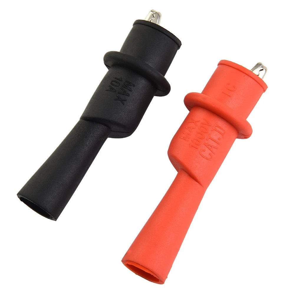 AC DC Clamp Test Clip for Multi-Meter Tester (10A 1000V)