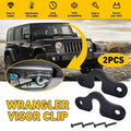 Set of 2 Black Sun Visors for Jeep Gladiator JL Wrangler (2018âPresent)