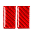 Radio CD Panel Side Button Cover Trim for Volkswagen Passat B5 (2001–2005) Red