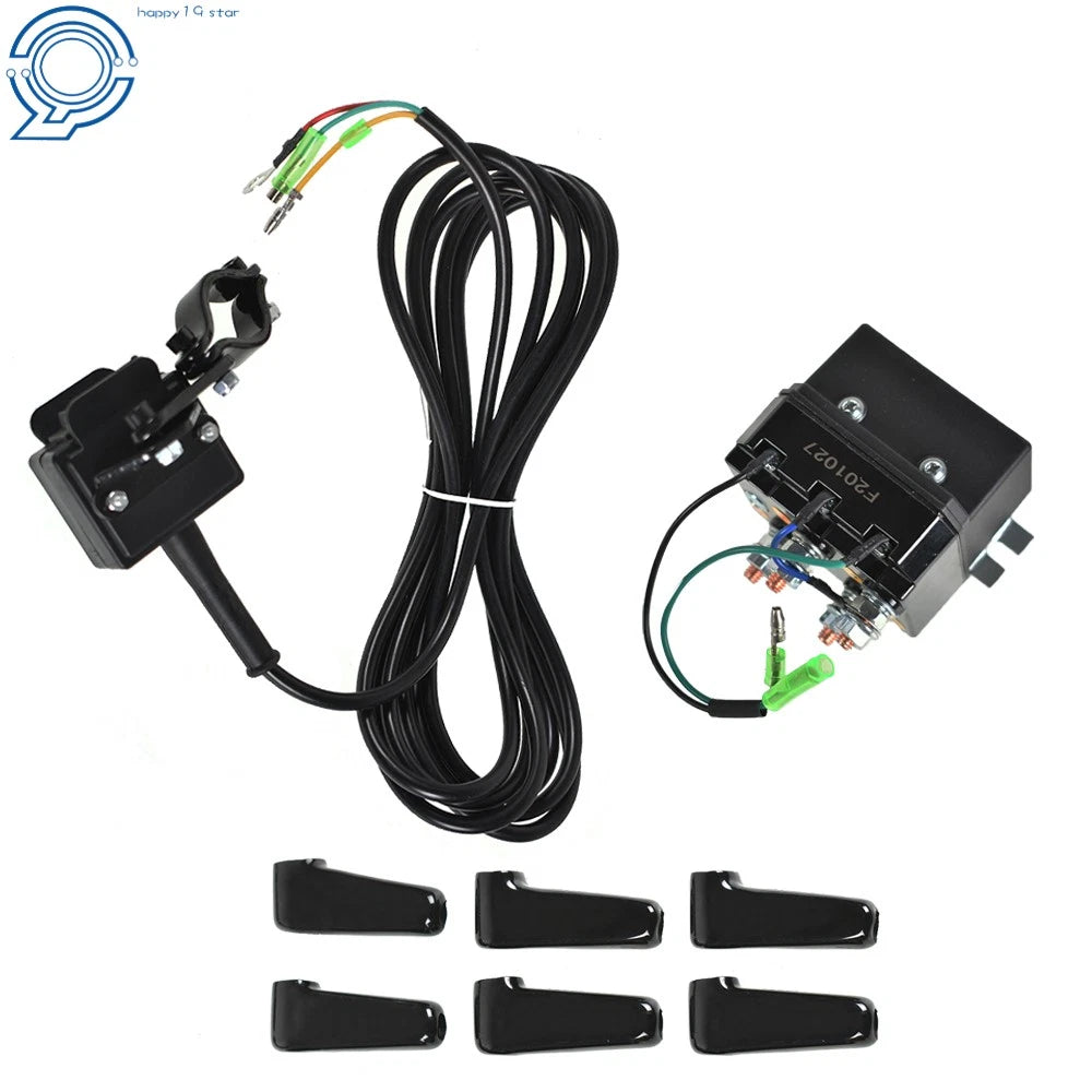 Winch Contactor Thumb Switch for Warn ATV UTV (12V, 250A)