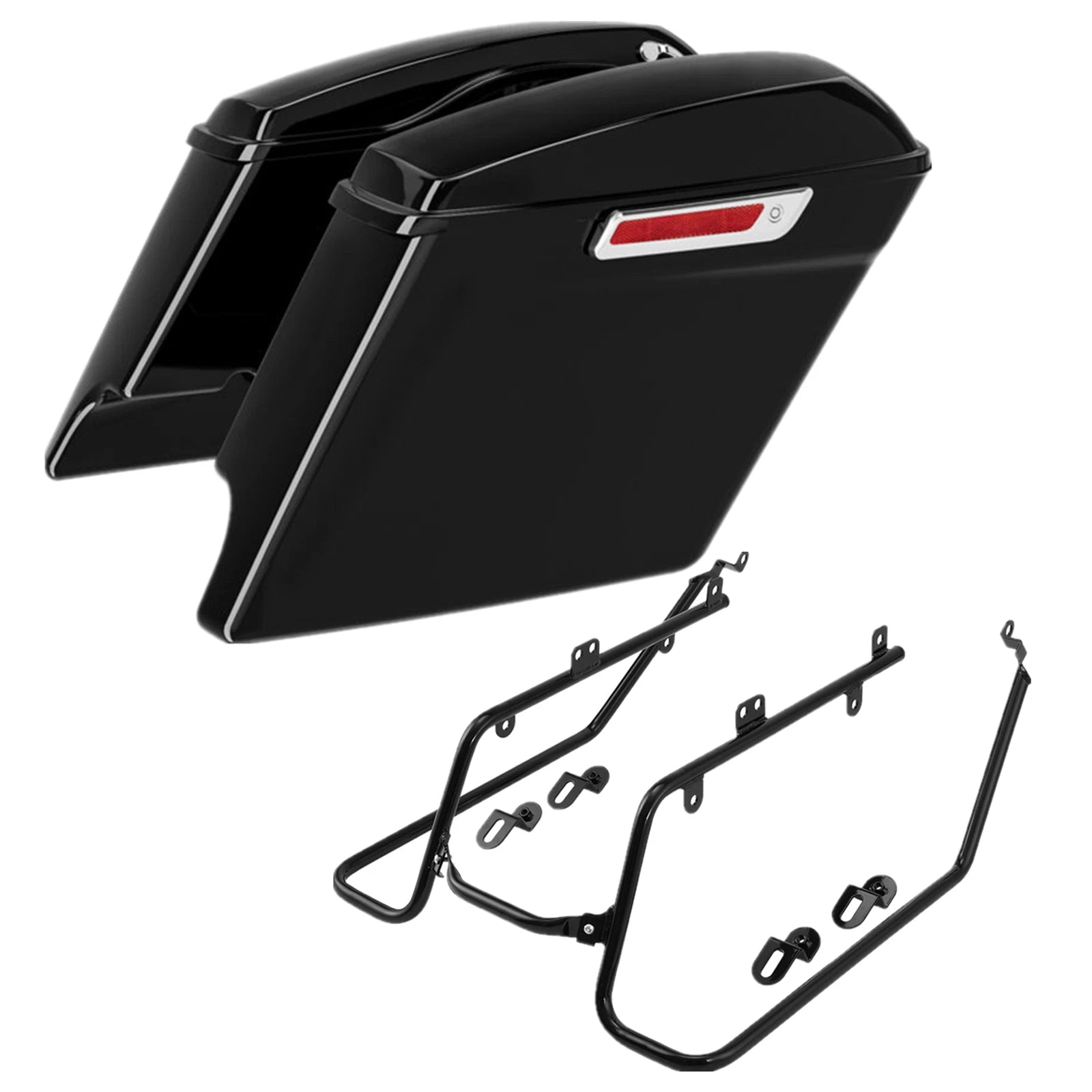 Hard Saddlebags Conversion Bracket for Harley Low Rider Street Bob (2008–2017)