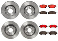 Brembo Brake Kit with Coated Disc Rotors & Ceramic Pads for Mazda CX-3 (2016–2021)