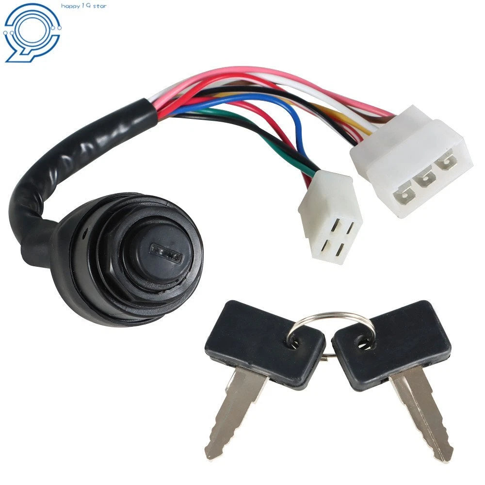 Ignition Switch with Keys for Yamaha Gas Golf Cart G1 (1979–1989)