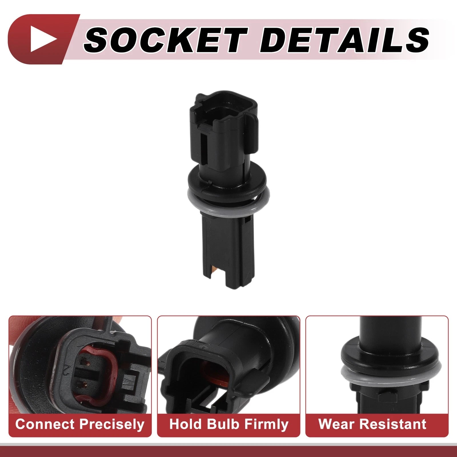 Headlight Bulb Socket for Nissan Altima (2009–2016) No. 262409M400/26240-9M400