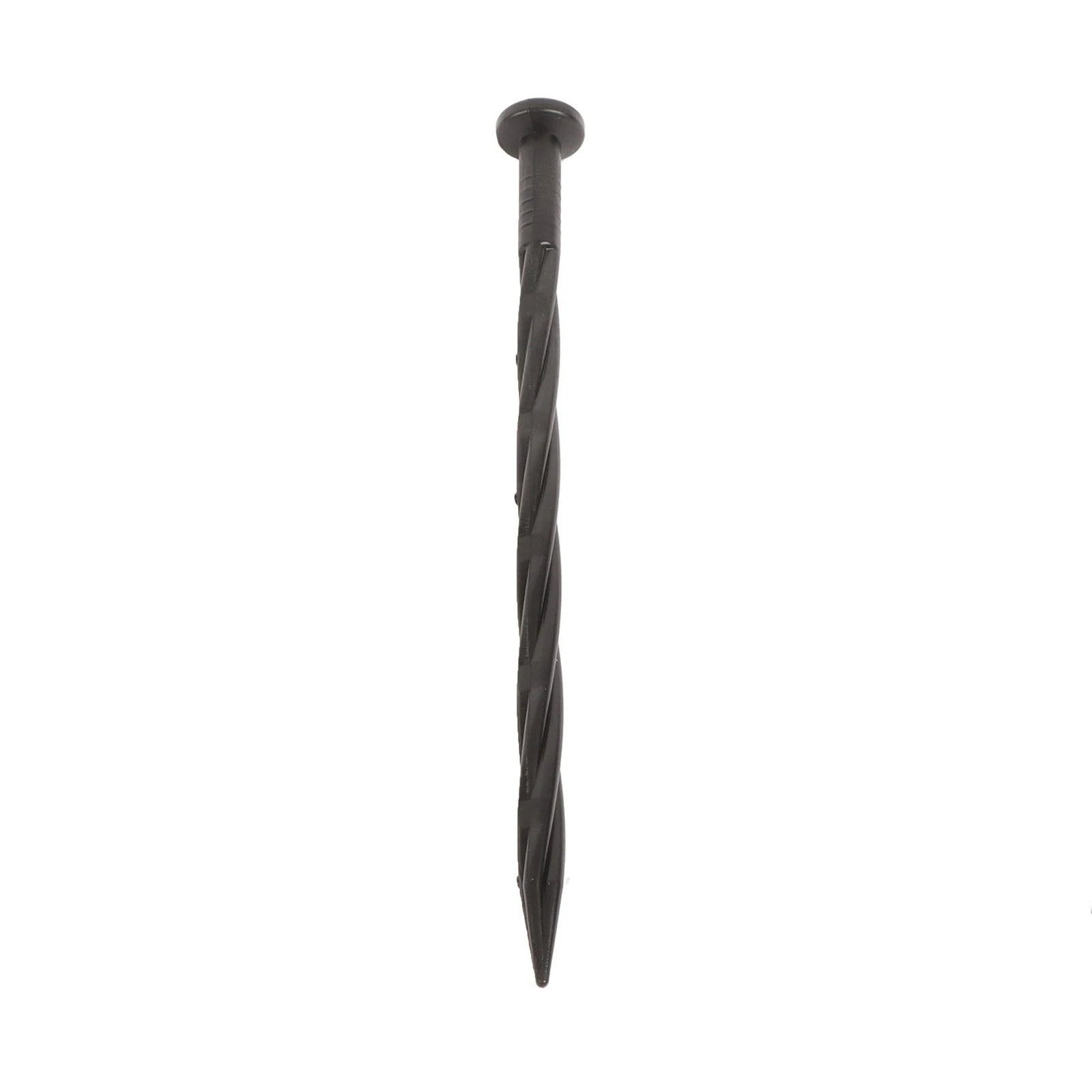 Set of 8 Plastic Spiral Garden Stakes for Landscape Edging