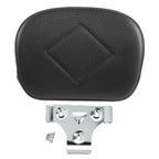 Rear Passenger Backrest Pad & Mount Brackets for Harley Touring Glide