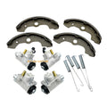 4X Front Brake Wheel Cylinders with Shoes for Honda Foreman Rubicon 500 (2001–2023)