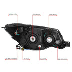 Headlight Lamp Left for Subaru Forester (2014–2016) SU2502145