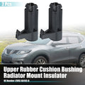 2X Upper Radiator Insulator Mount Bracket for Ford Focus (2012–2018)