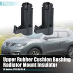 2X Upper Radiator Insulator Mount Bracket for Ford Focus (2012–2018)