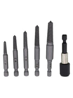6 x Stud Screw Extractor Remover for Pipes Bolt Easy Out Tool
