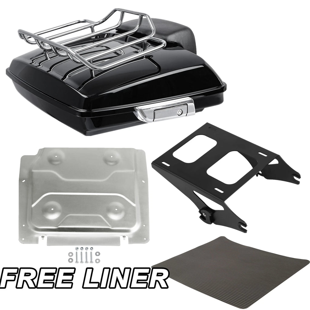 Razor Trunk Pad Mount Rack Base Plate for Harley Touring Road Glide (2014–2025)