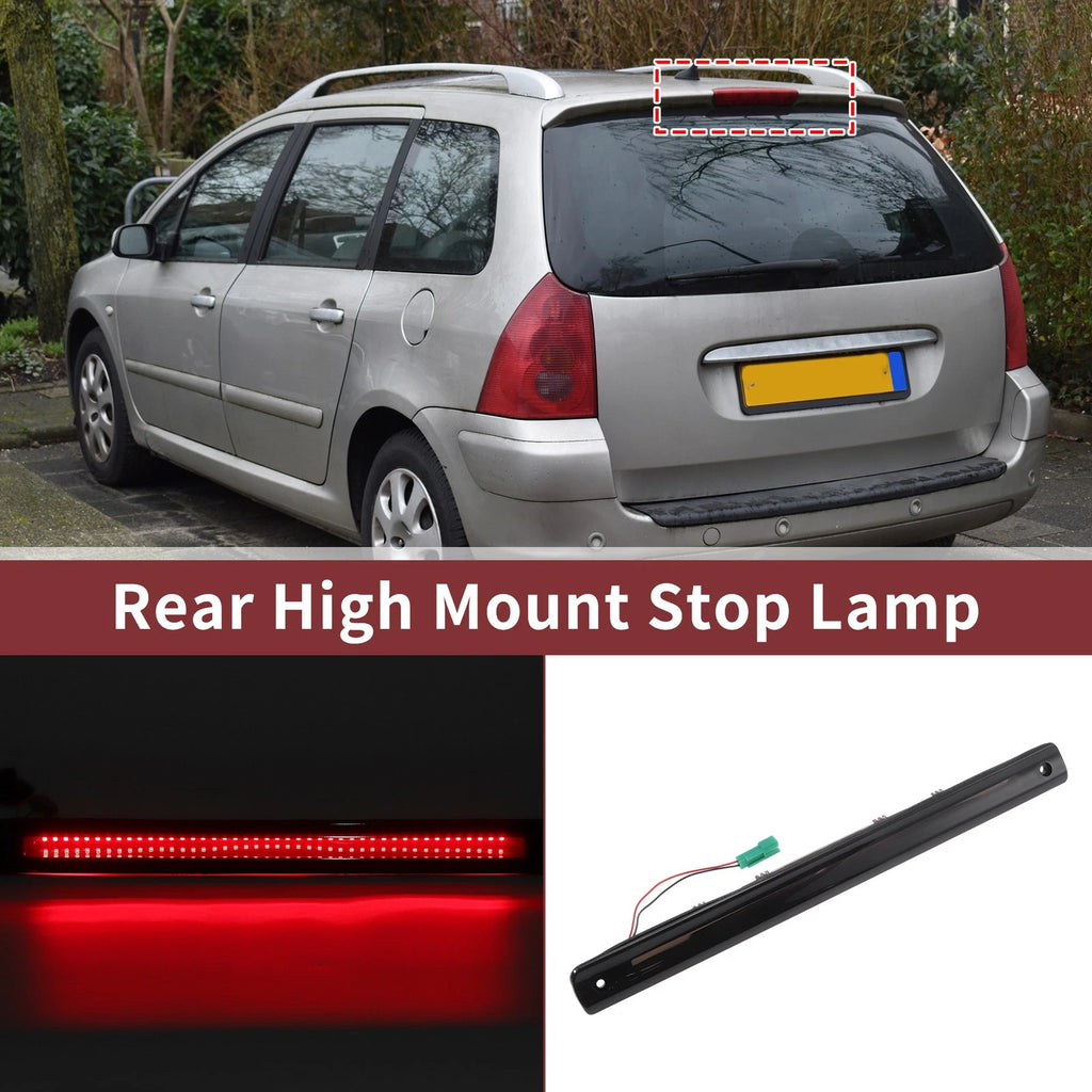Black LED Third Brake Light for Buick Terraza (2005–2007) No. 15264475