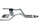 2.5" Dual Exhaust Kit Y Pipe with Slash Tips for Ford F150 (2021–2025)