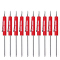 10PCS Pocket Screwdriver Set for (Flat Tip & Phillips)