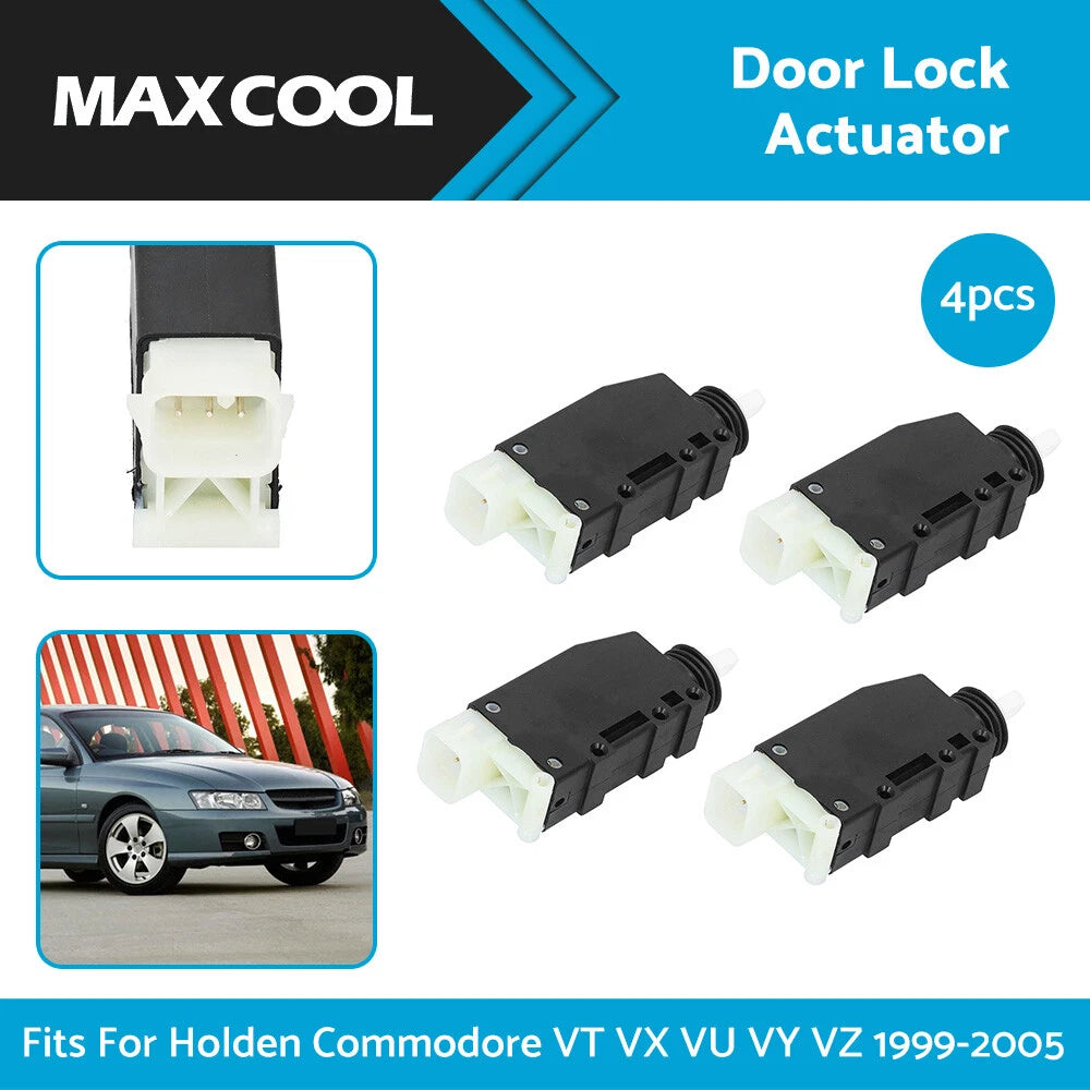 4X Door Lock Actuator for Holden Commodore Adventra (1999–2006)