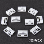 Set of 20 Car Side Skirt Trim Clips for BMW 3 Series E36 E46 E90 E91