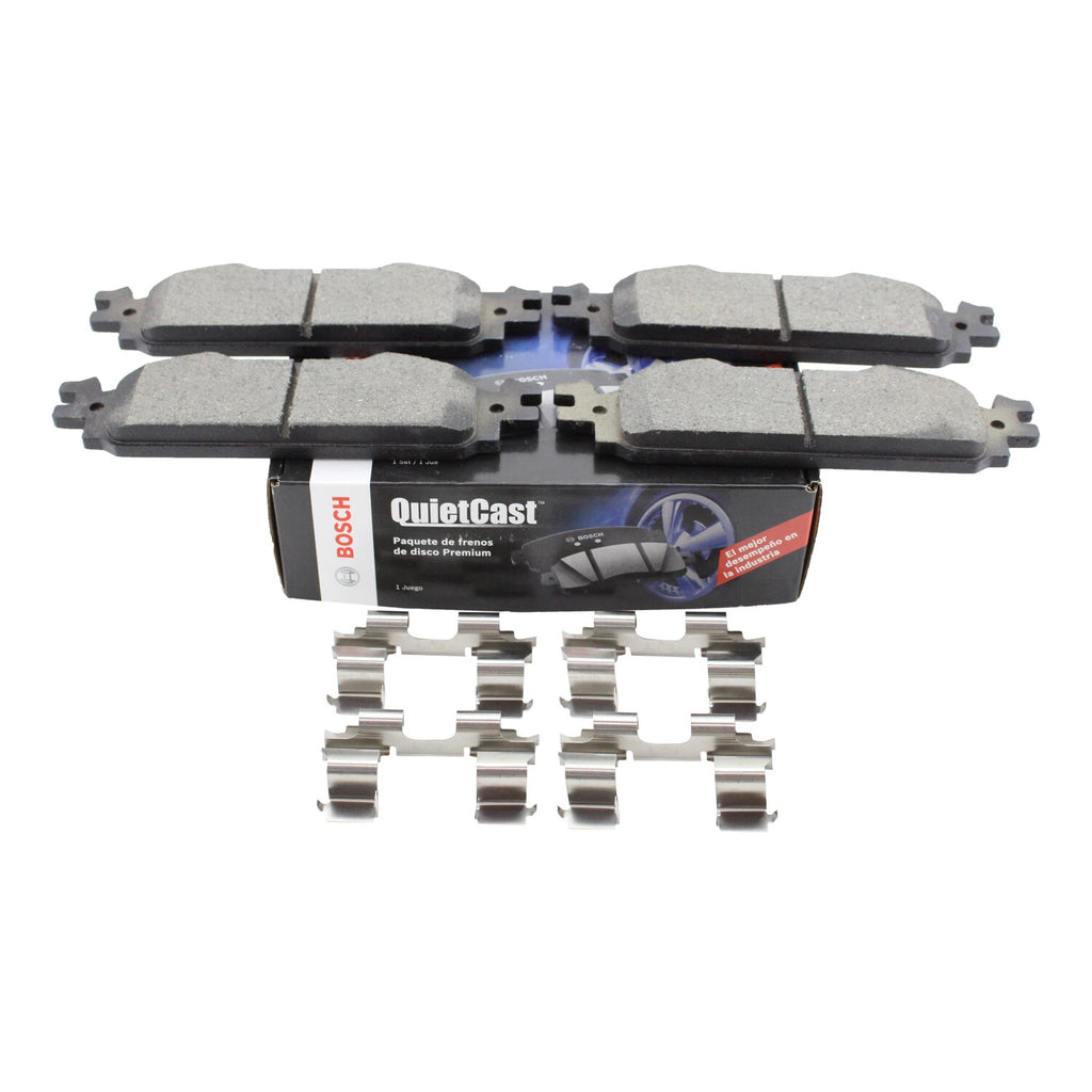 Bosch QuietCast Front Ceramic Brake Pads for Ford Flex Lincoln MKS MKT (2009–2019) BC1376