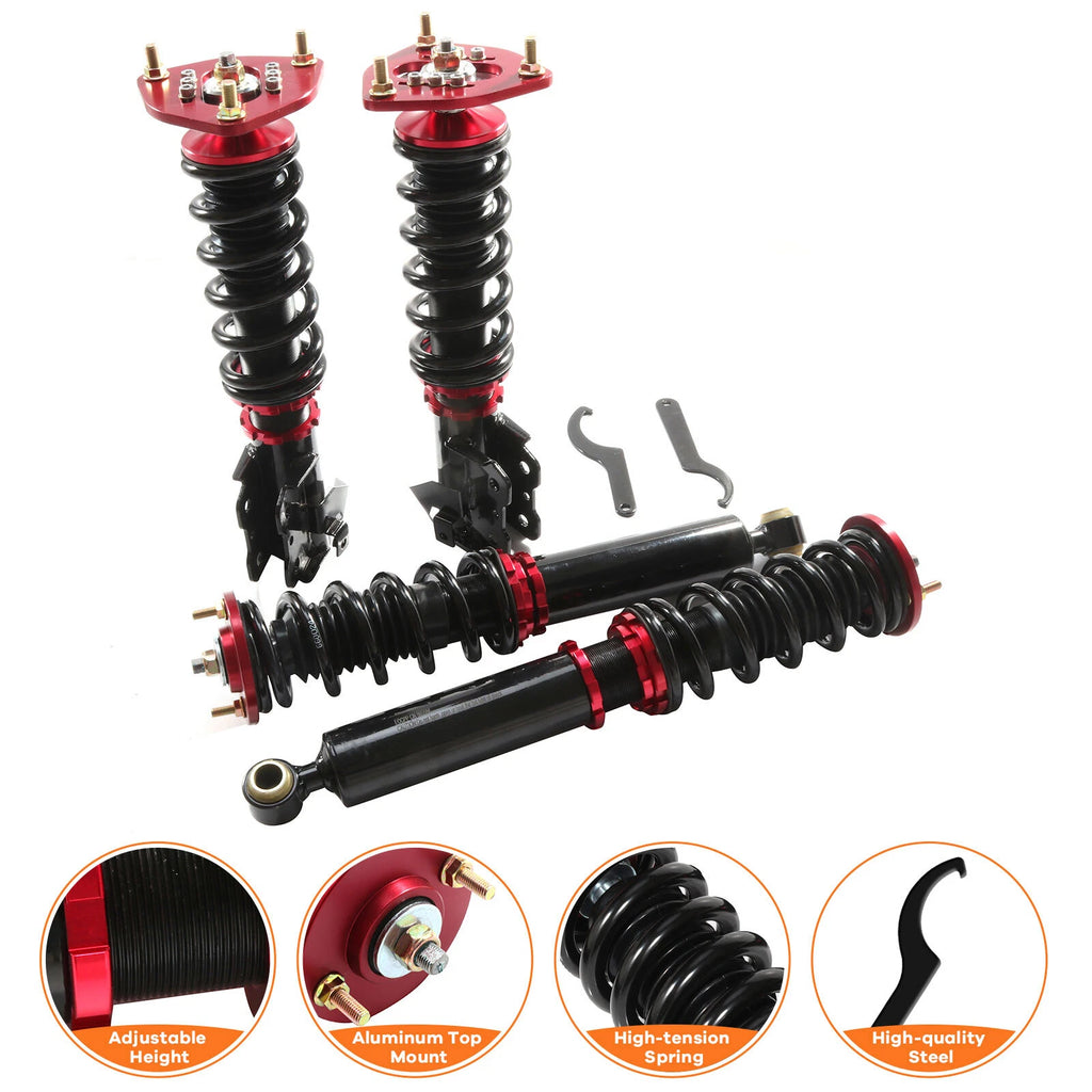 Coilovers for Nissan 240SX S13 (1989–1994) Adjustable Height Suspension Kit