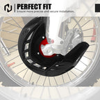 Front Brake Disc Rotor Guard Cover for Honda CR125R CR250R (2004–2007)