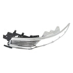Set of 2 Front Upper Grille Replacements for Lincoln MKX (2016-2018) Chrome