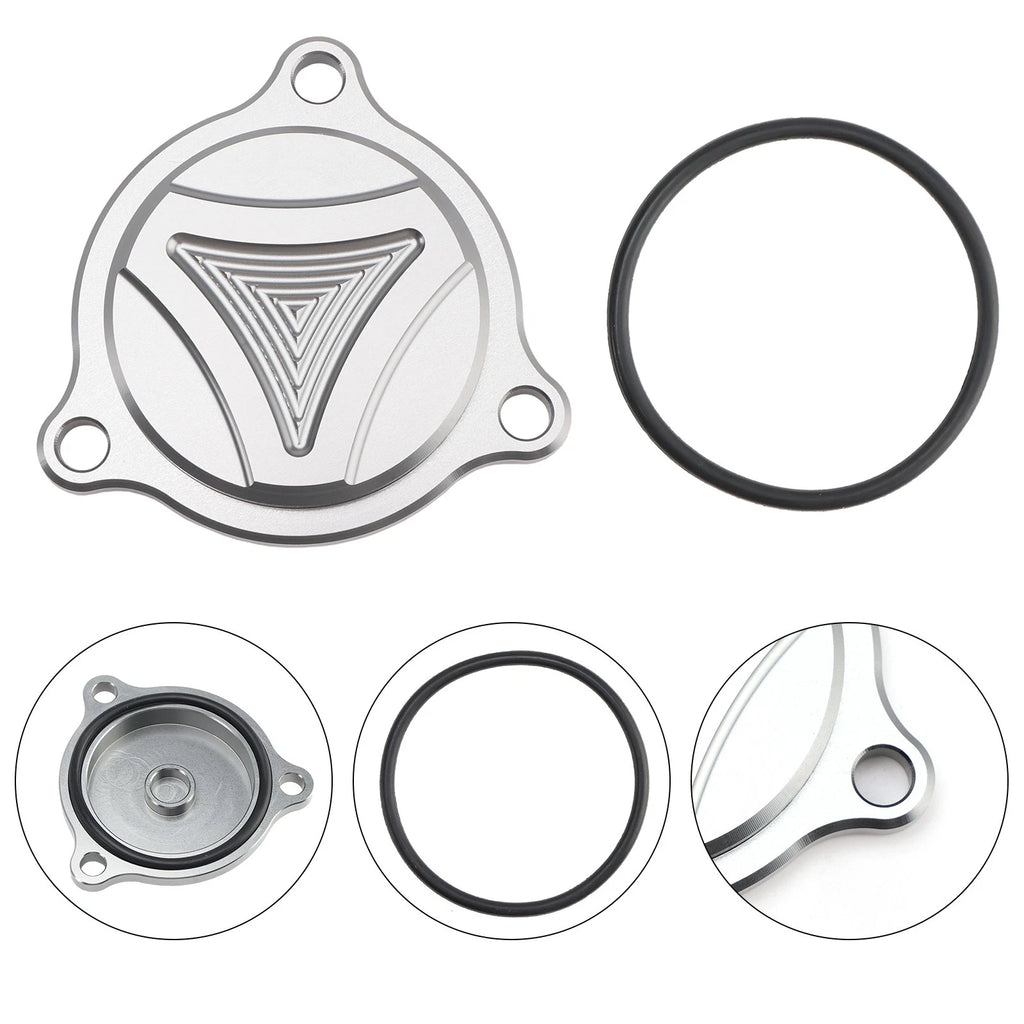Engine Oil Filter Cover for Suzuki LTZ400 LTR450 DRZ400/400E/400S/400SM